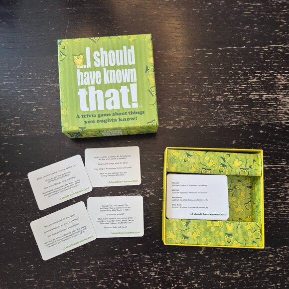 ...I Should Have Known That! Game - Picture 3 of 4